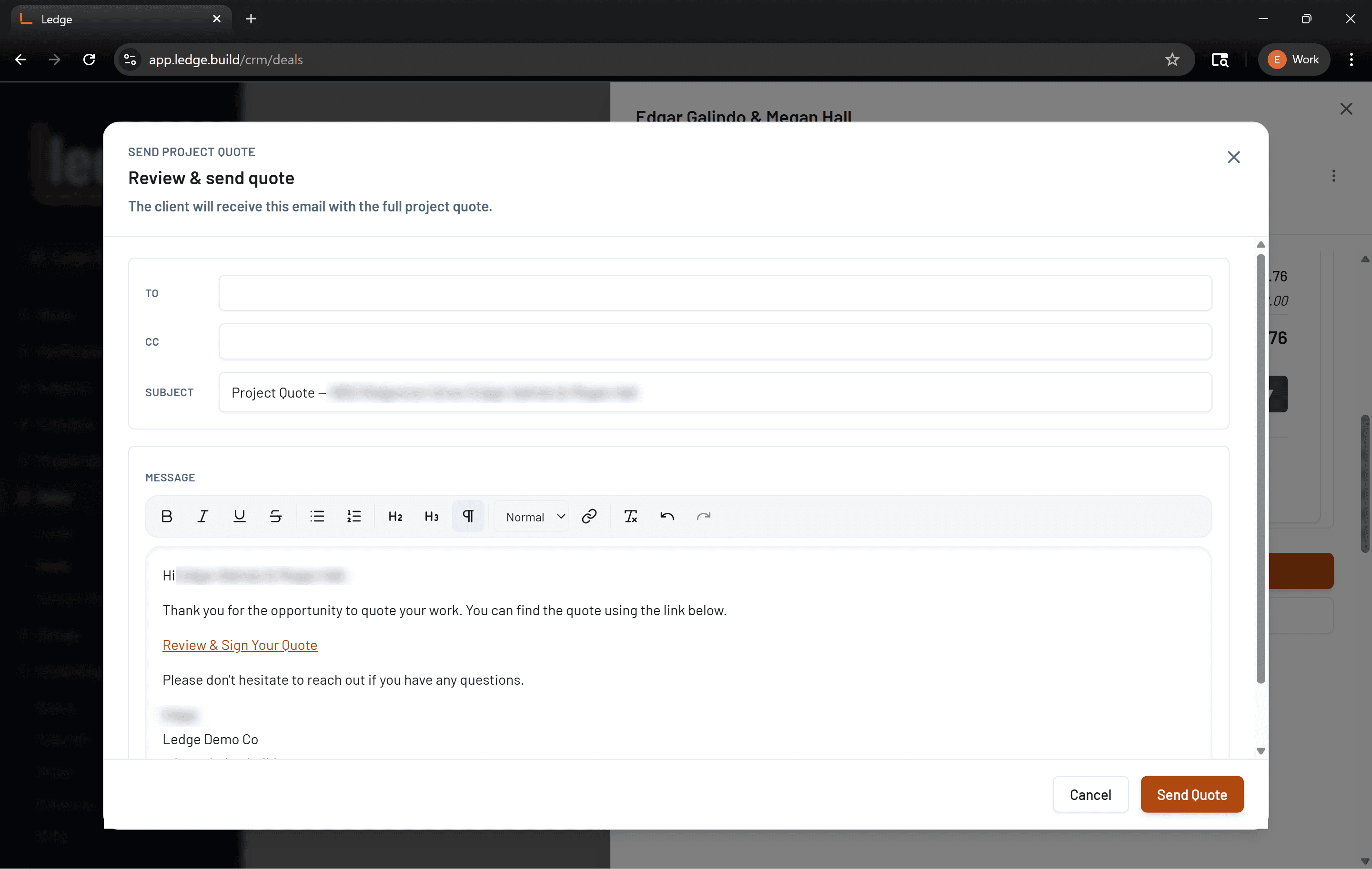 Proposal — view 2