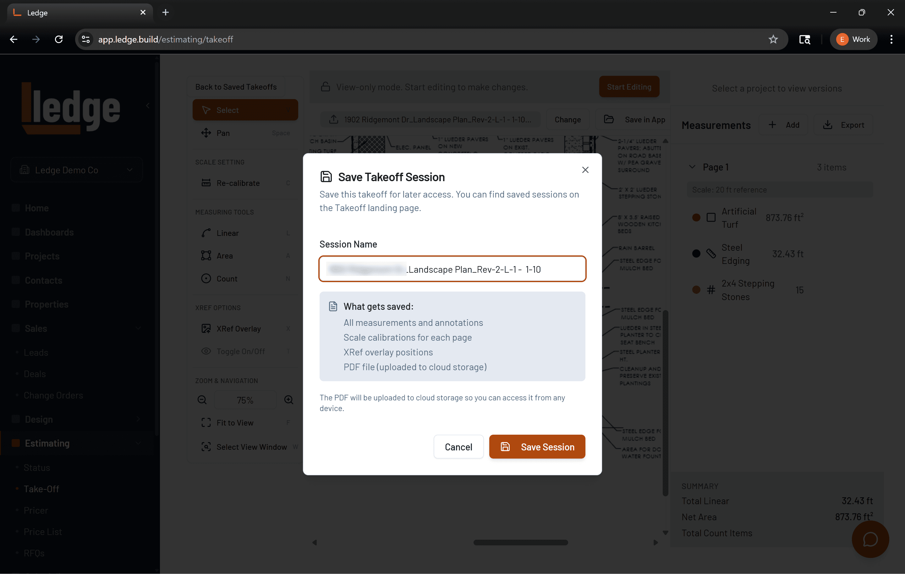Review the audit trail