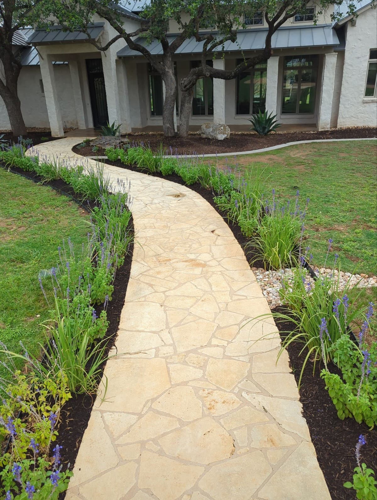 Late payment escalation process for landscape contractors showing notice letters and lien filing steps