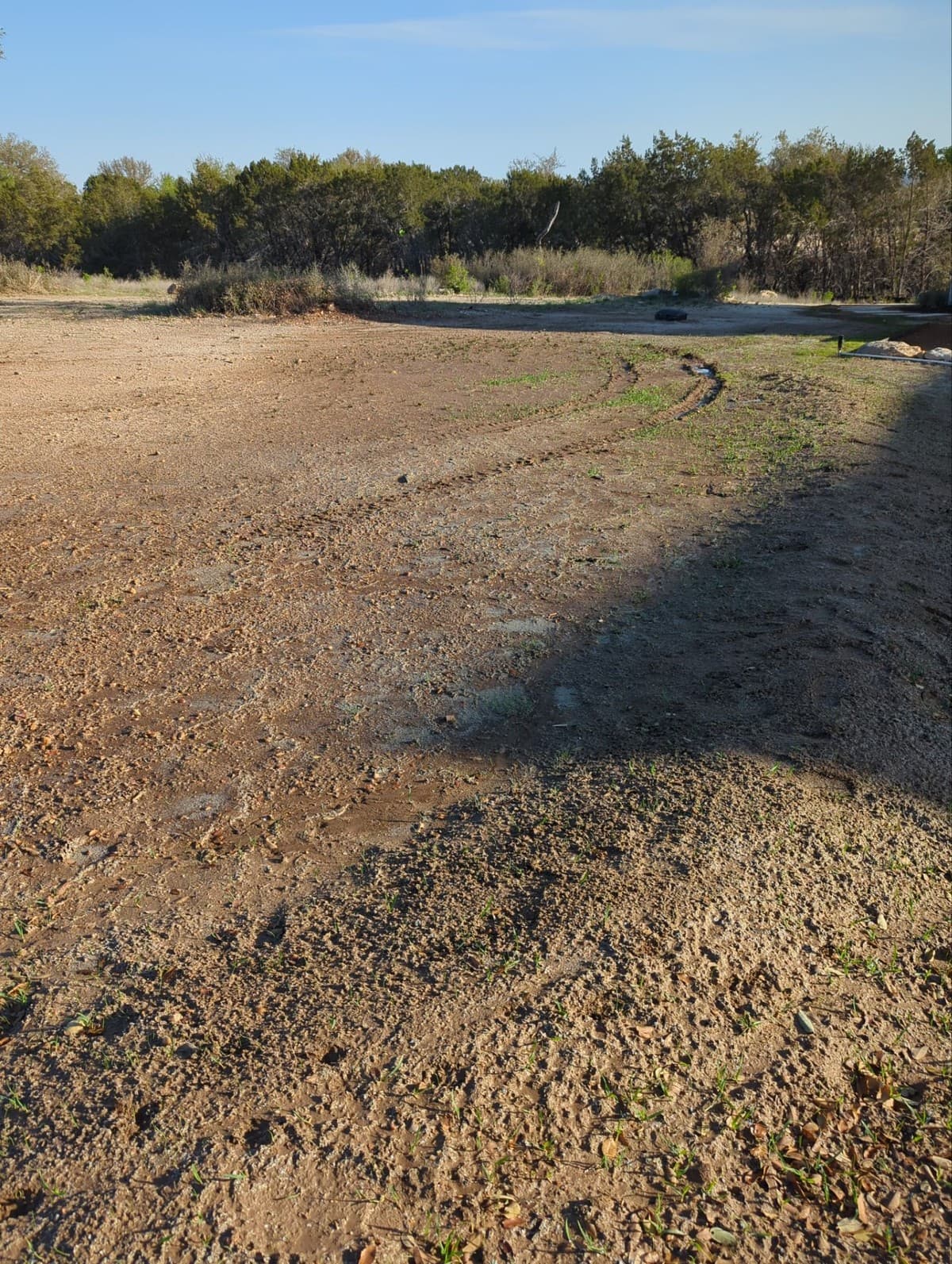 Large project phase breakdown showing mobilization, hardscape, planting, irrigation, and lighting phases
