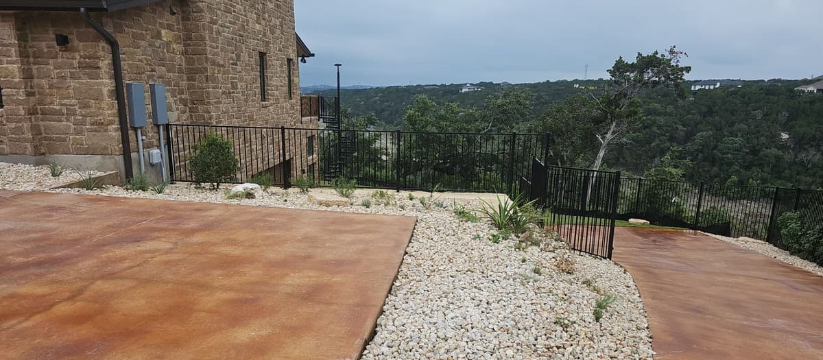 Landscape proposal for HOA-governed properties — approval documentation, material requirements, and process